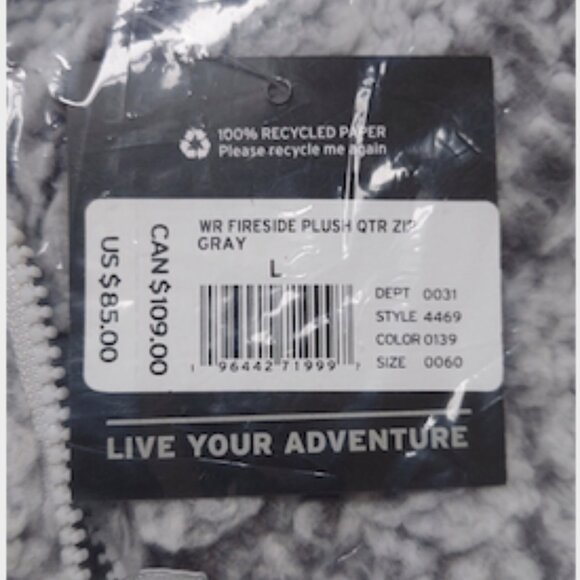 Eddie Bauer Women's Fireside Plush 1/4-Zip Fleece - Picture 2 of 4